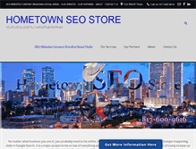 Tablet Screenshot of hometownseostore.com